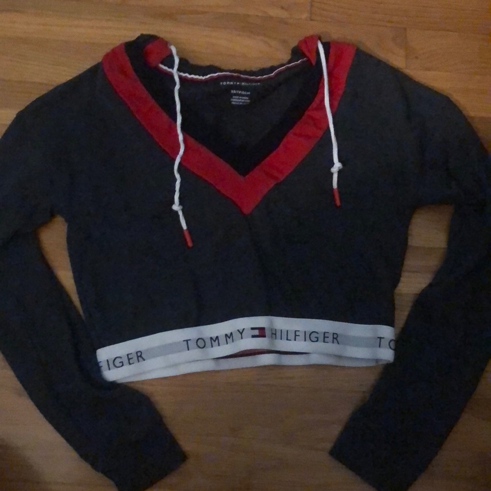 Tommy Hilfiger Crop Top Sweater